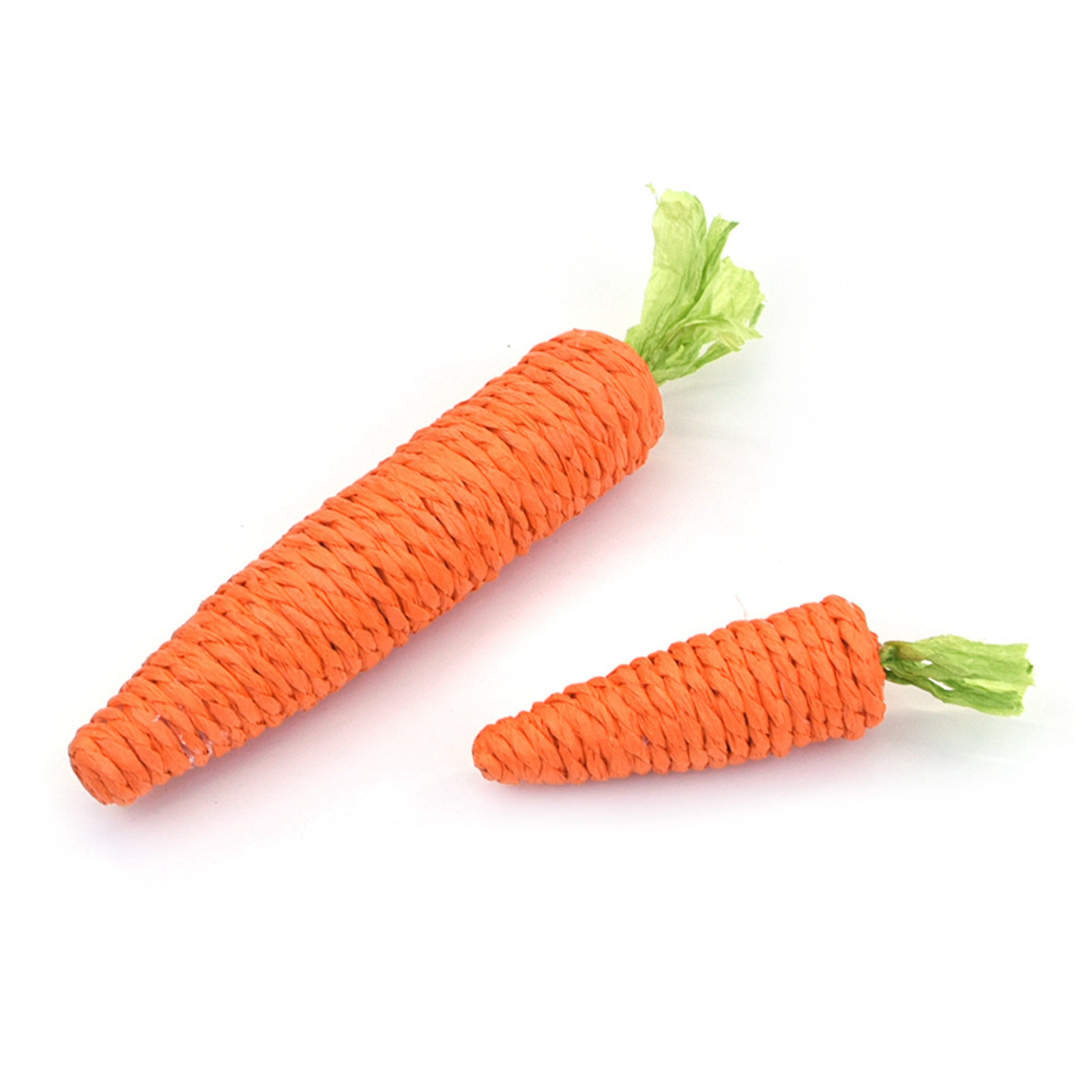 Cat Toy Carrot Self Pleasure Soothing Tool Teeth Grinding Sisal Teasing - Picture 12 of 13