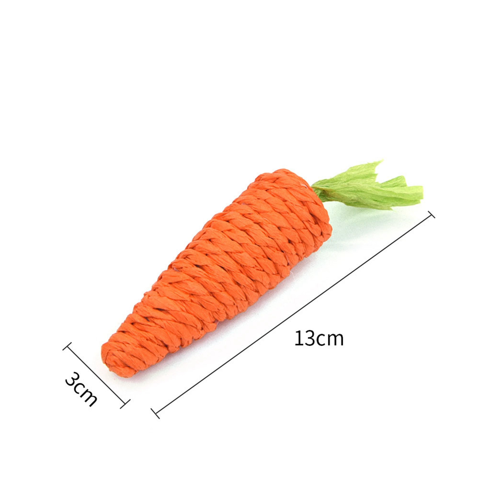 Cat Toy Carrot Self Pleasure Soothing Tool Teeth Grinding Sisal Teasing - Picture 10 of 13