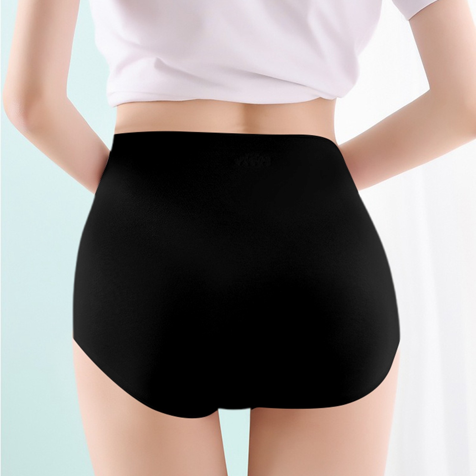 Women's High Waist Plus 7A Crotch Lift Seamless Panties - Bild 20 von 34