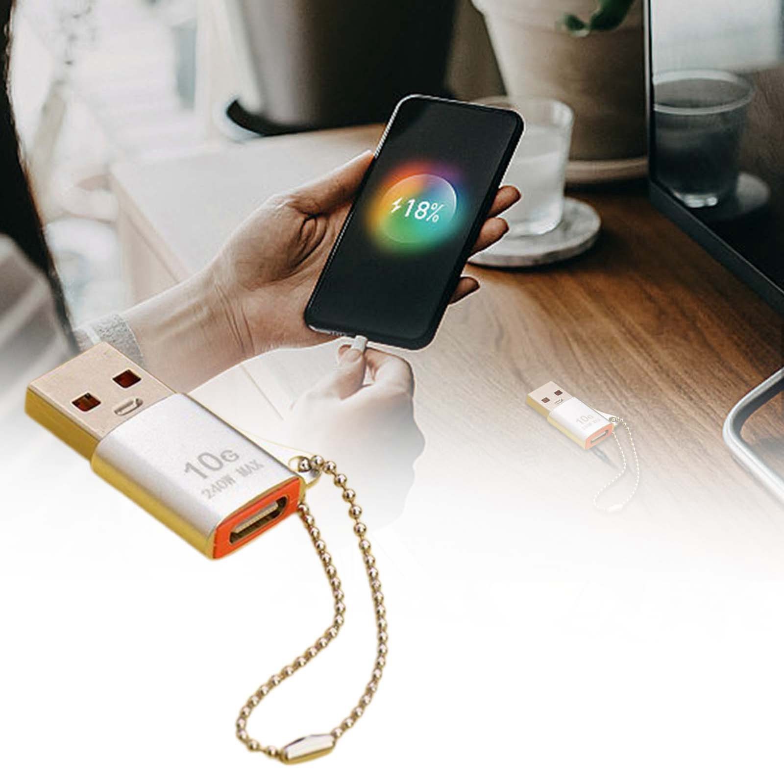 Adaptador USB a Tipo C ¡Transferencia rápida de datos y diseño súper compacto! Perfecto para - Imagen 12 de 17