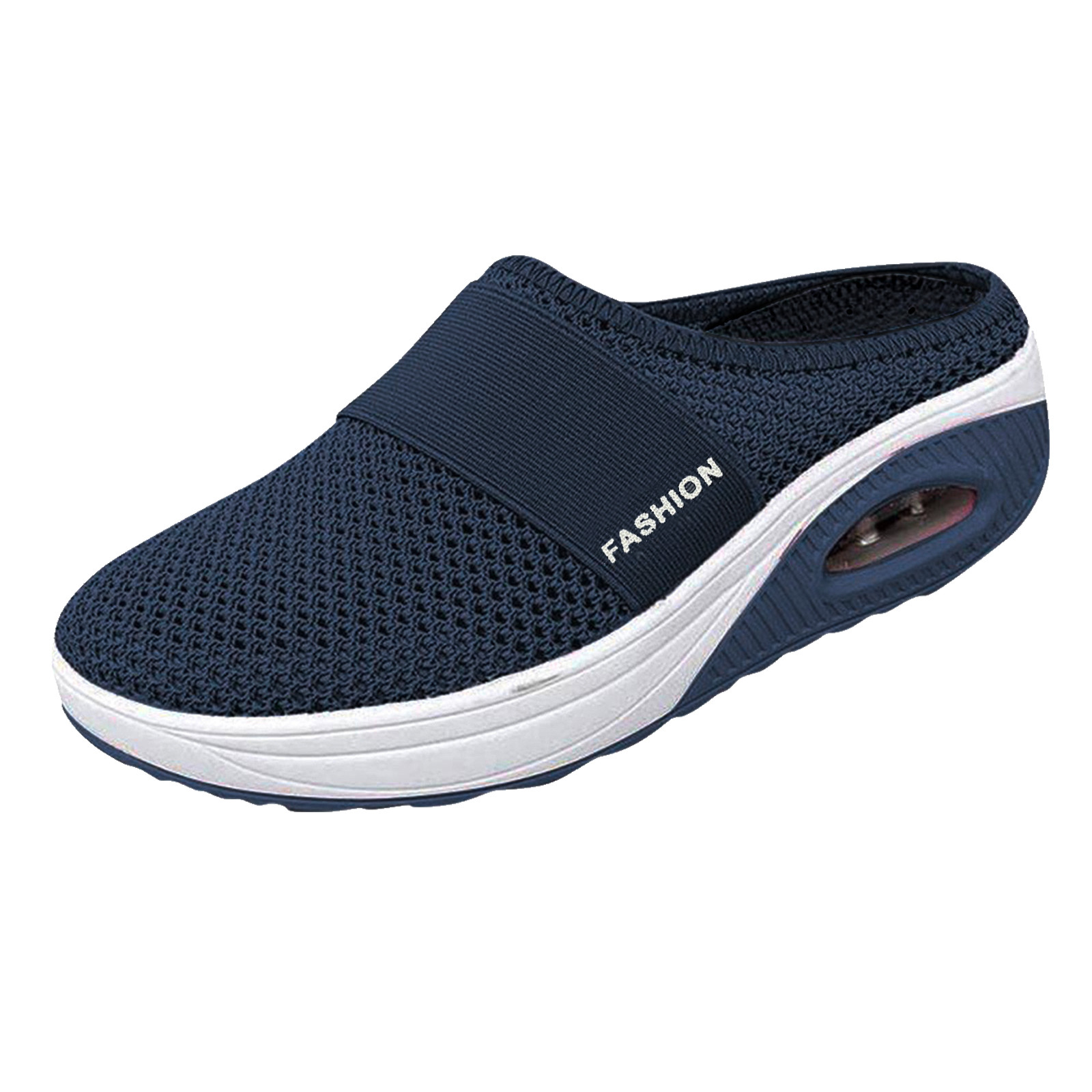 ! Air Cushion Slip On Orthopedic Walking Shoes With Arch Support Knit Casual - Picture 11 of 12