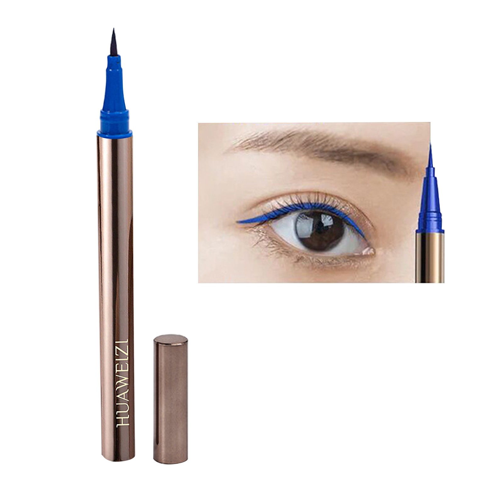 Matte Color Liquid Eyeliner, 5 Colors Liquid Eyeliner Waterproof Long Lasting - Picture 27 of 34