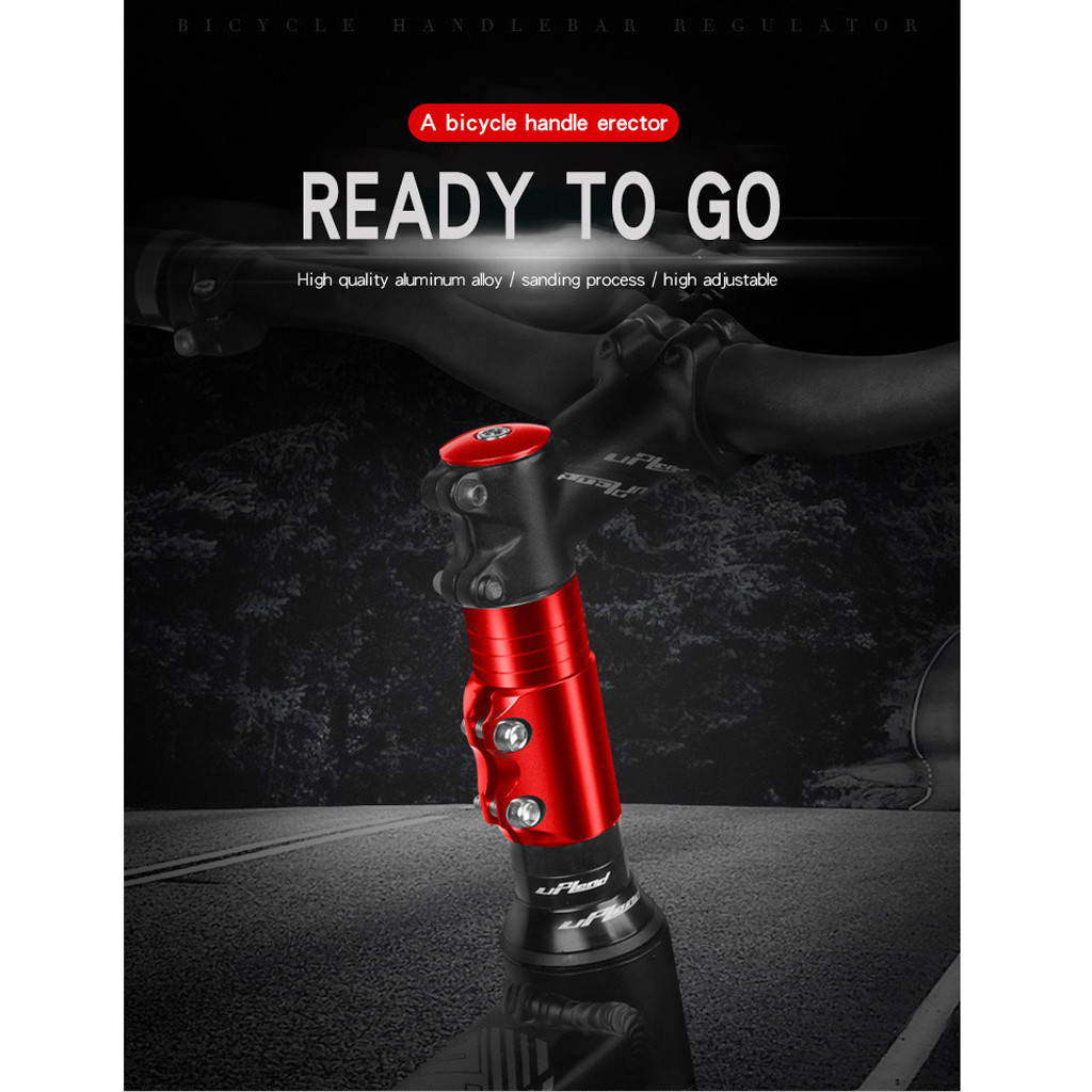 Vertical Front Fork Head Pipe Heightening Device Of Mountain Bike Handle 12cm