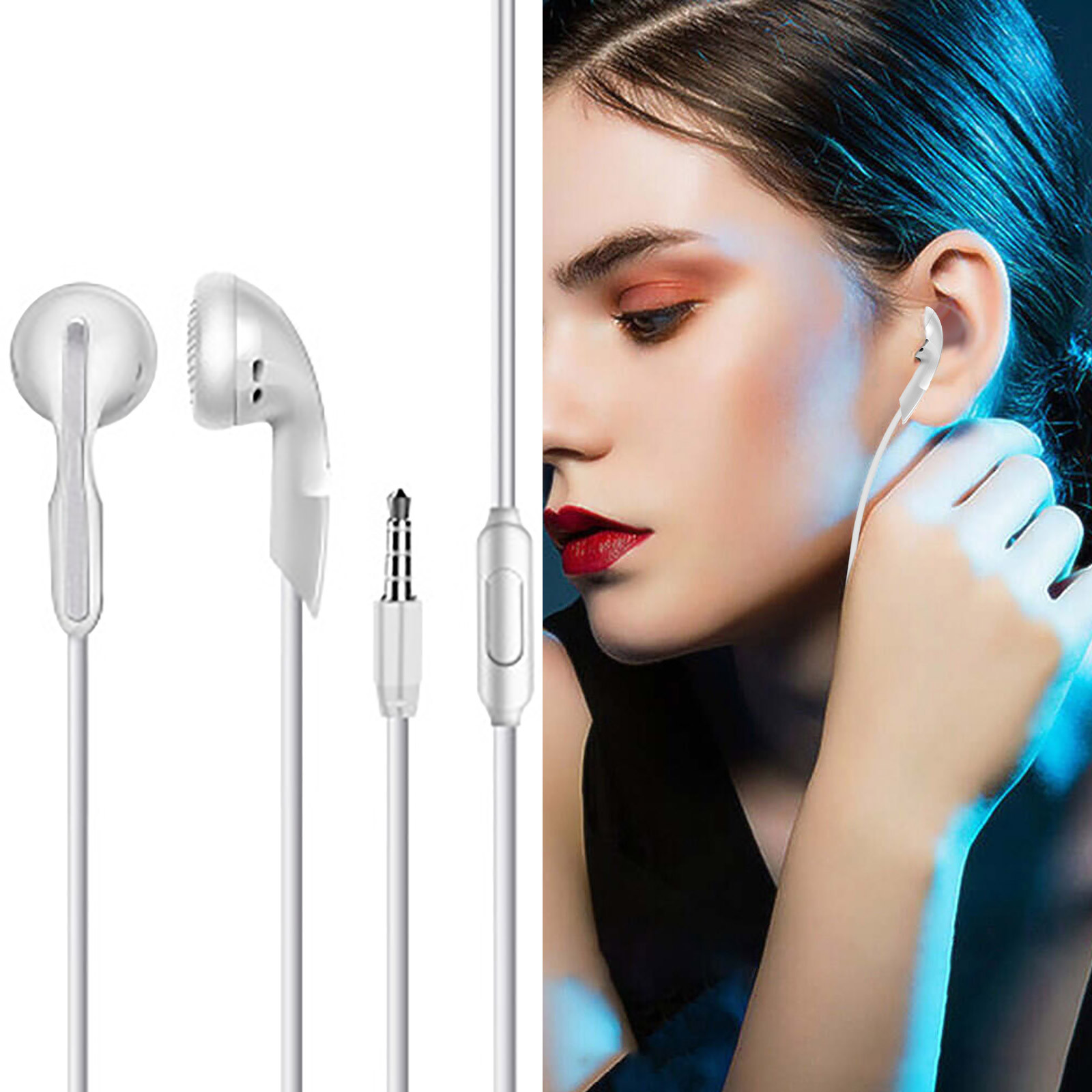 Earphones In Ear Headphones With Microphone 3.5mm Wired Earbuds For Ios And - Bild 15 von 17