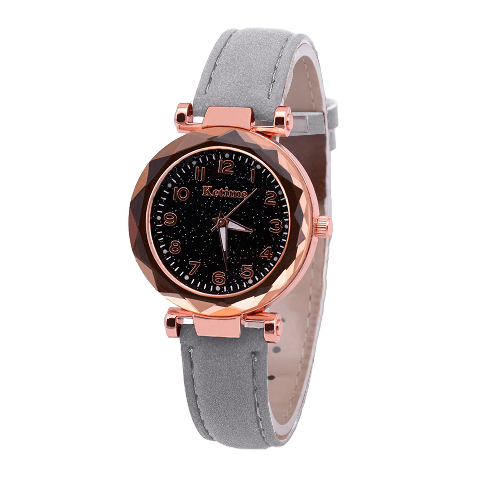 Quartz Watch Ladies Watch Digital Starry Sky Luminous Belt Watch Women's Watch - Picture 38 of 54