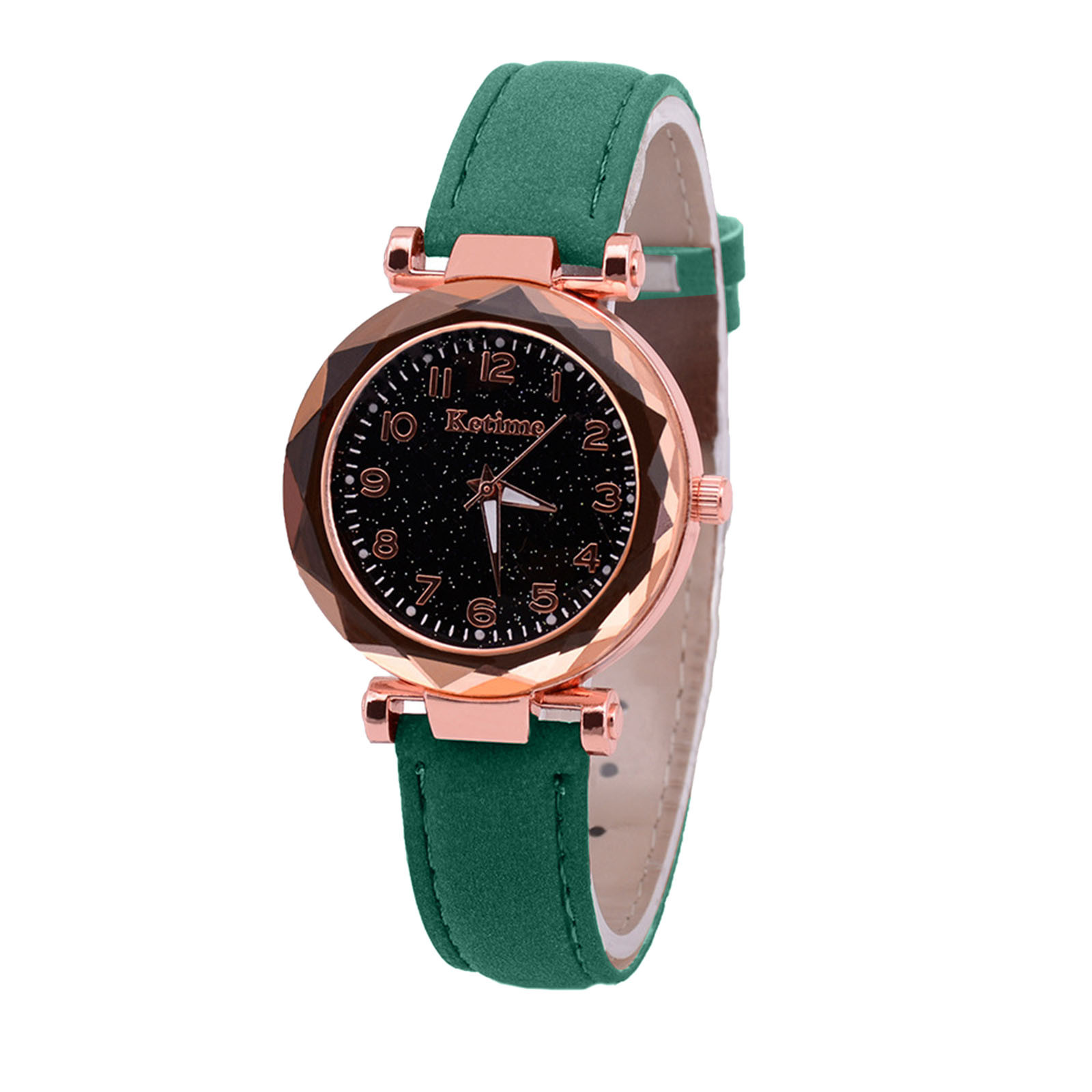 Quartz Watch Ladies Watch Digital Starry Sky Luminous Belt Watch Women's Watch - Picture 35 of 54