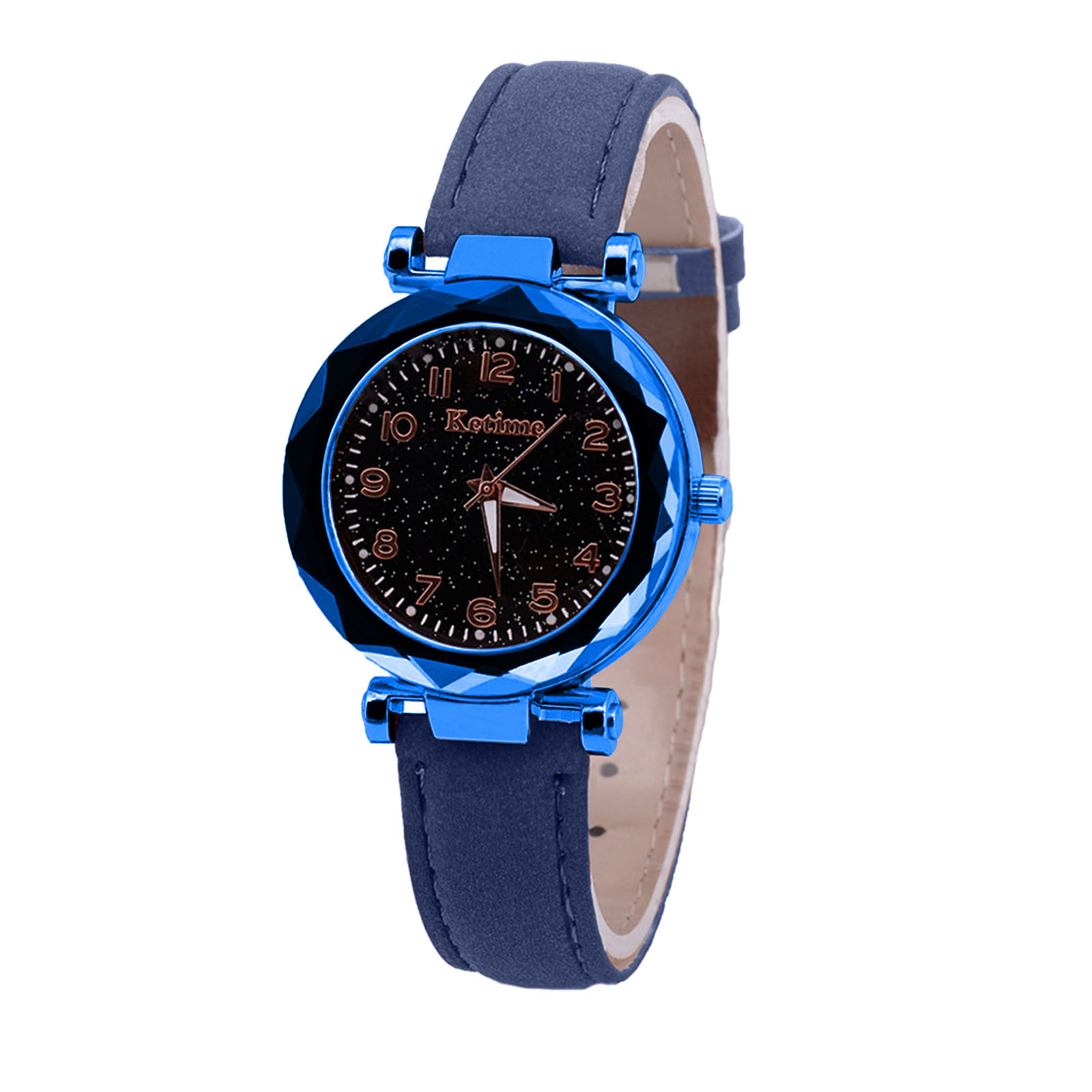 Quartz Watch Ladies Watch Digital Starry Sky Luminous Belt Watch Women's Watch - Picture 29 of 54