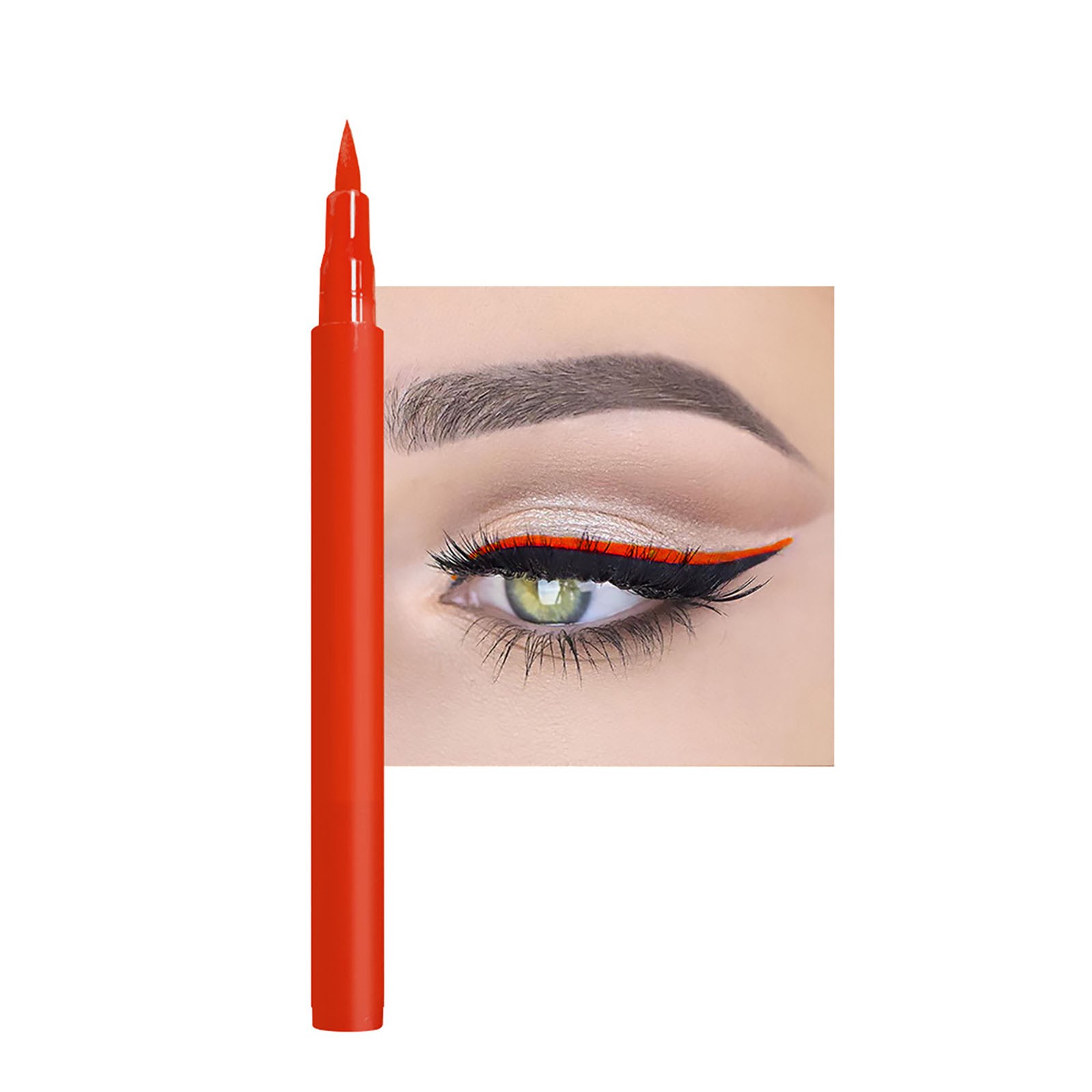 Color Liquid Eyeliner Pen Durable Smooth Eyeliner Liquid Pen No Eyeliner Satin - Picture 23 of 55