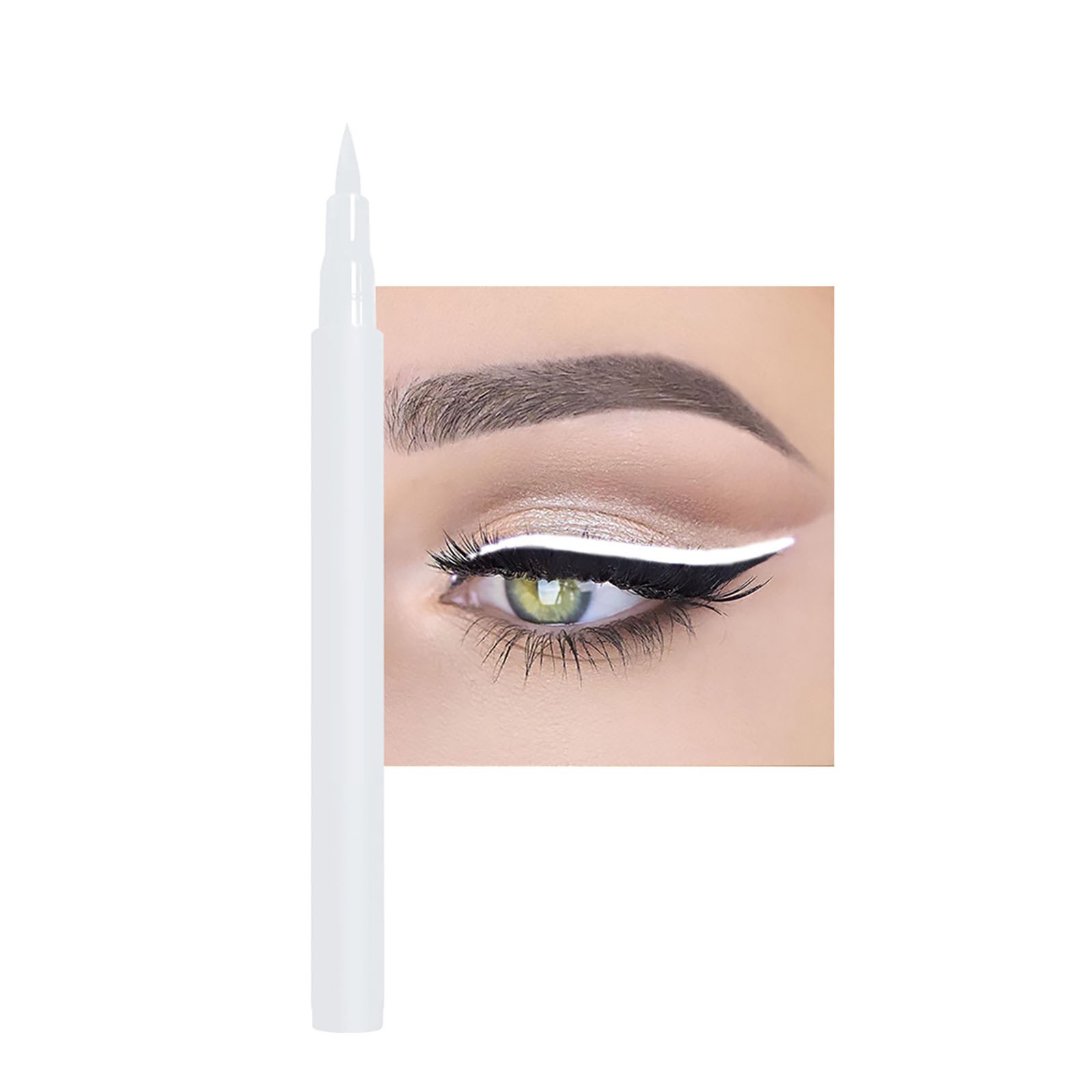 Color Liquid Eyeliner Pen Durable Smooth Eyeliner Liquid Pen No Eyeliner Satin - Picture 44 of 55