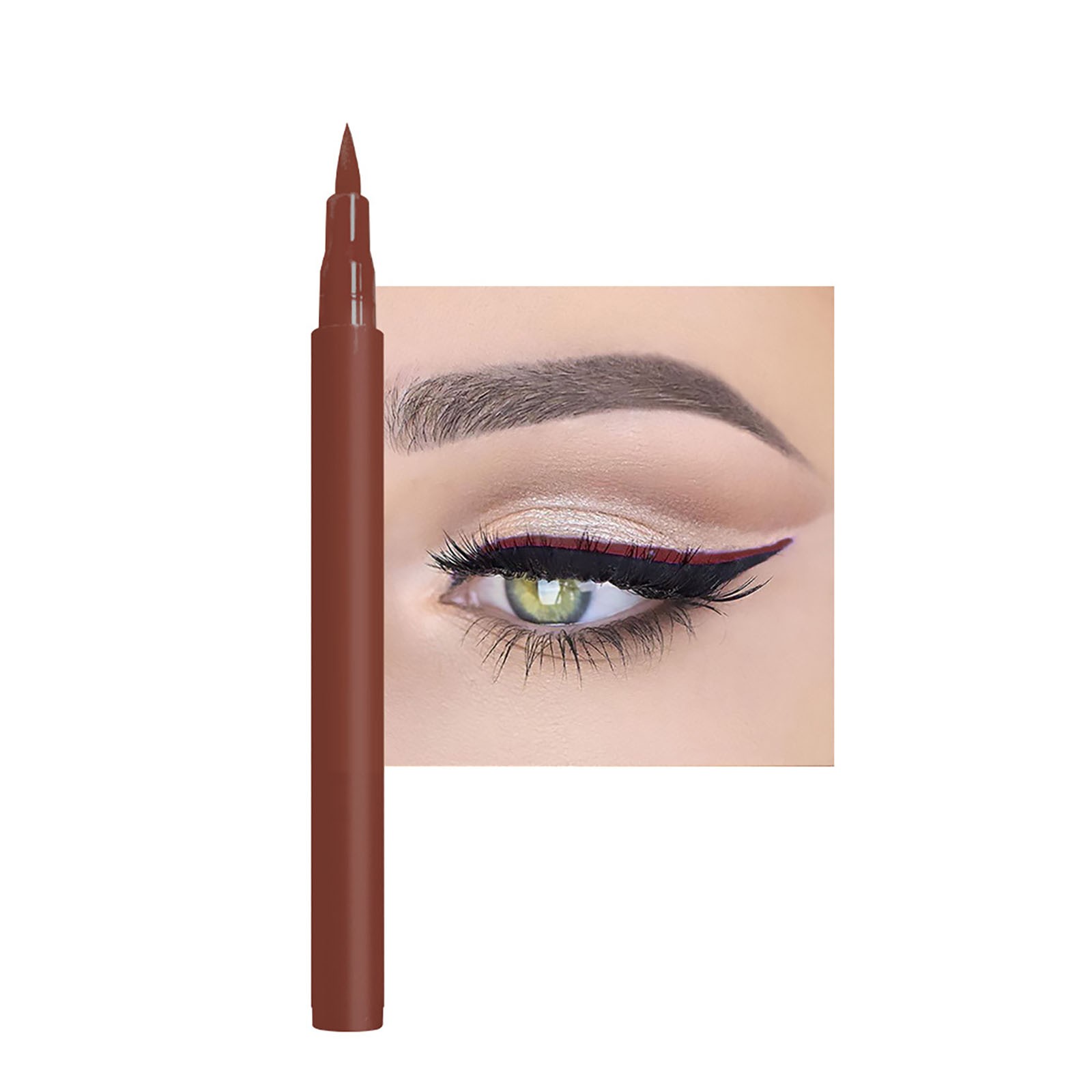 Color Liquid Eyeliner Pen Durable Smooth Eyeliner Liquid Pen No Eyeliner Satin - Picture 47 of 55