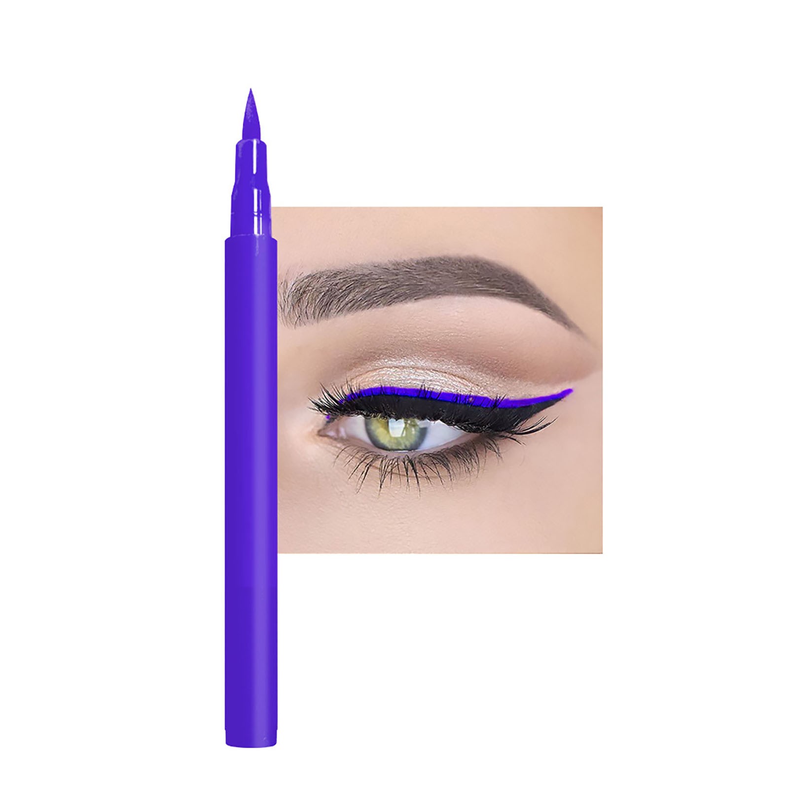 Color Liquid Eyeliner Pen Durable Smooth Eyeliner Liquid Pen No Eyeliner Satin - Picture 35 of 55