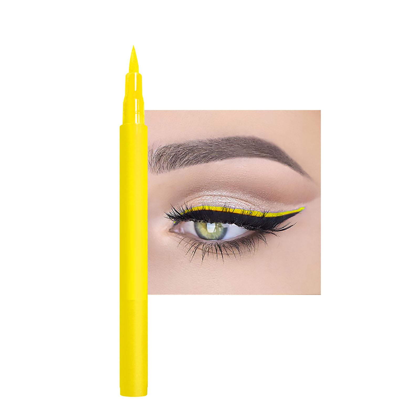 Color Liquid Eyeliner Pen Durable Smooth Eyeliner Liquid Pen No Eyeliner Satin - Picture 26 of 55