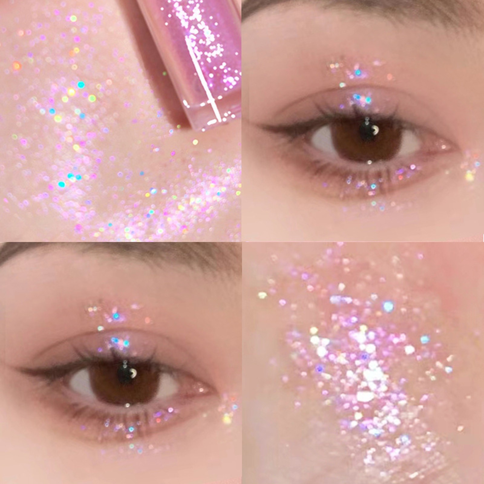 HISYI Liquid Eyeshadow Pearlescent Glitter Fine Lift Lying Silkworm Glitter - Picture 13 of 30