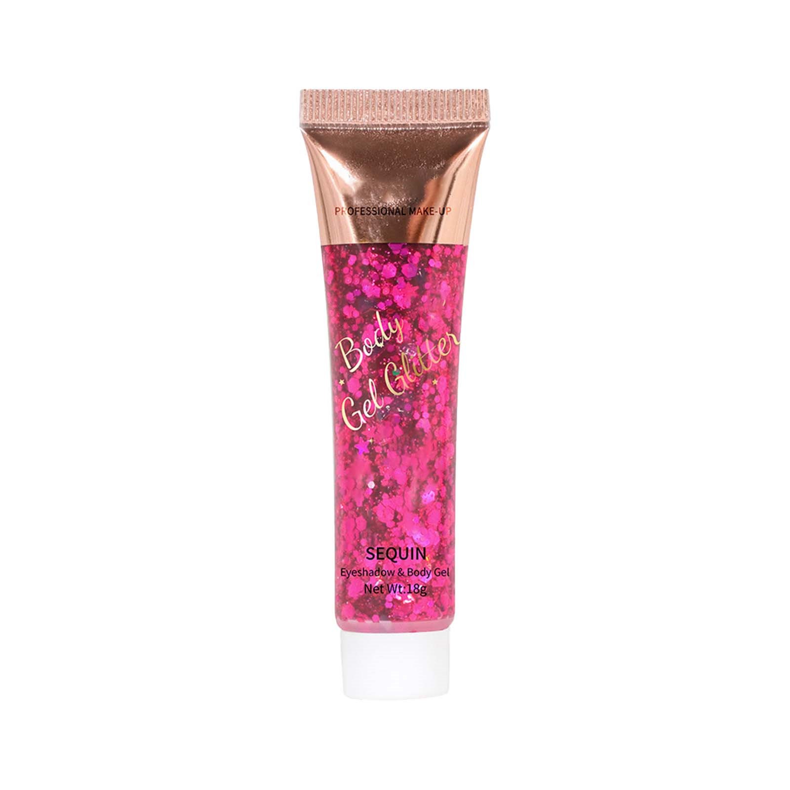 Face Glitters Body Gel Sequins Liquid Eyeshadow Chunky Glitter For Face Hair - Picture 31 of 47