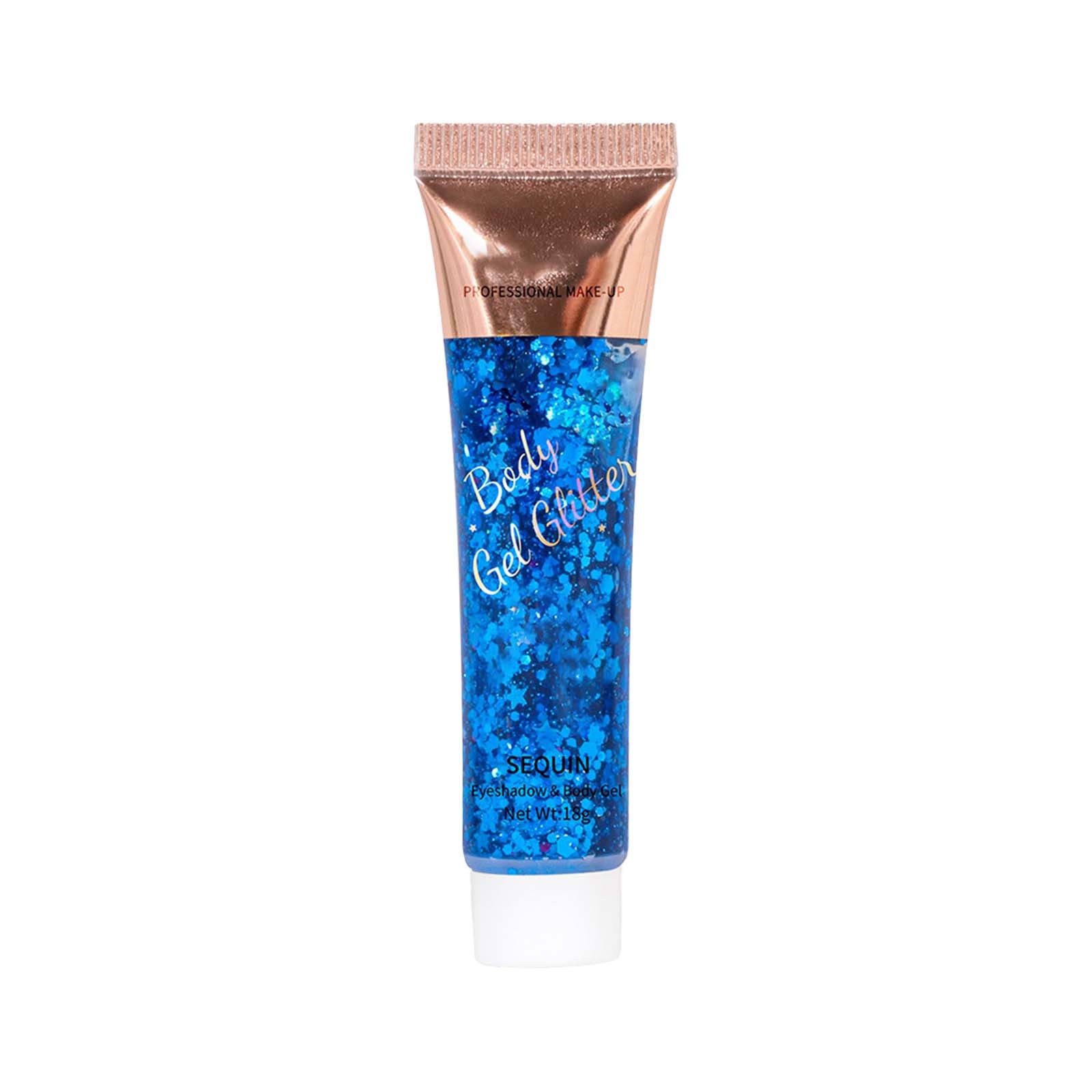 Face Glitters Body Gel Sequins Liquid Eyeshadow Chunky Glitter For Face Hair - Picture 34 of 47