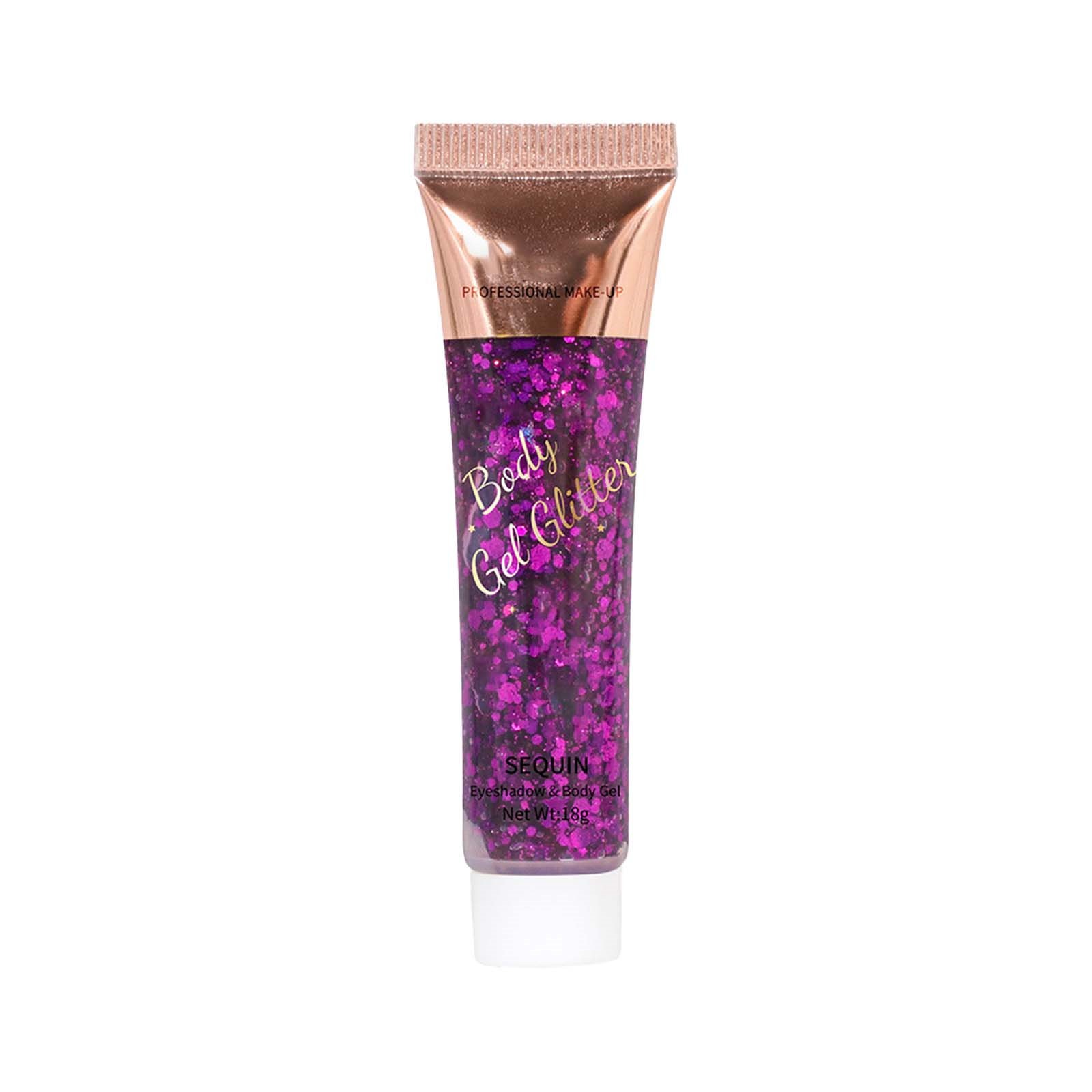 Face Glitters Body Gel Sequins Liquid Eyeshadow Chunky Glitter For Face Hair - Picture 28 of 47